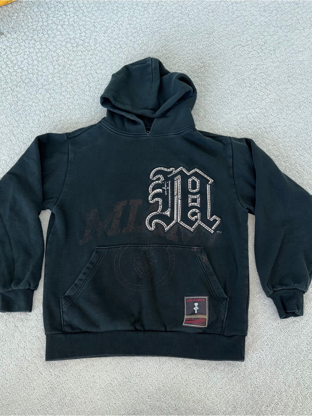 Cactus Jack Miami Hurricanes Hoodie Sweatshirt Small